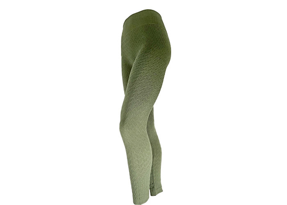 Stream Textured Pattern Womens Fleece Lined Leggings Polyester Spandex